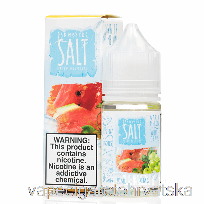 Vape Cigareta Led Lubenica Bijelo Grožđe - Skwezed Soli - 30ml 50mg
